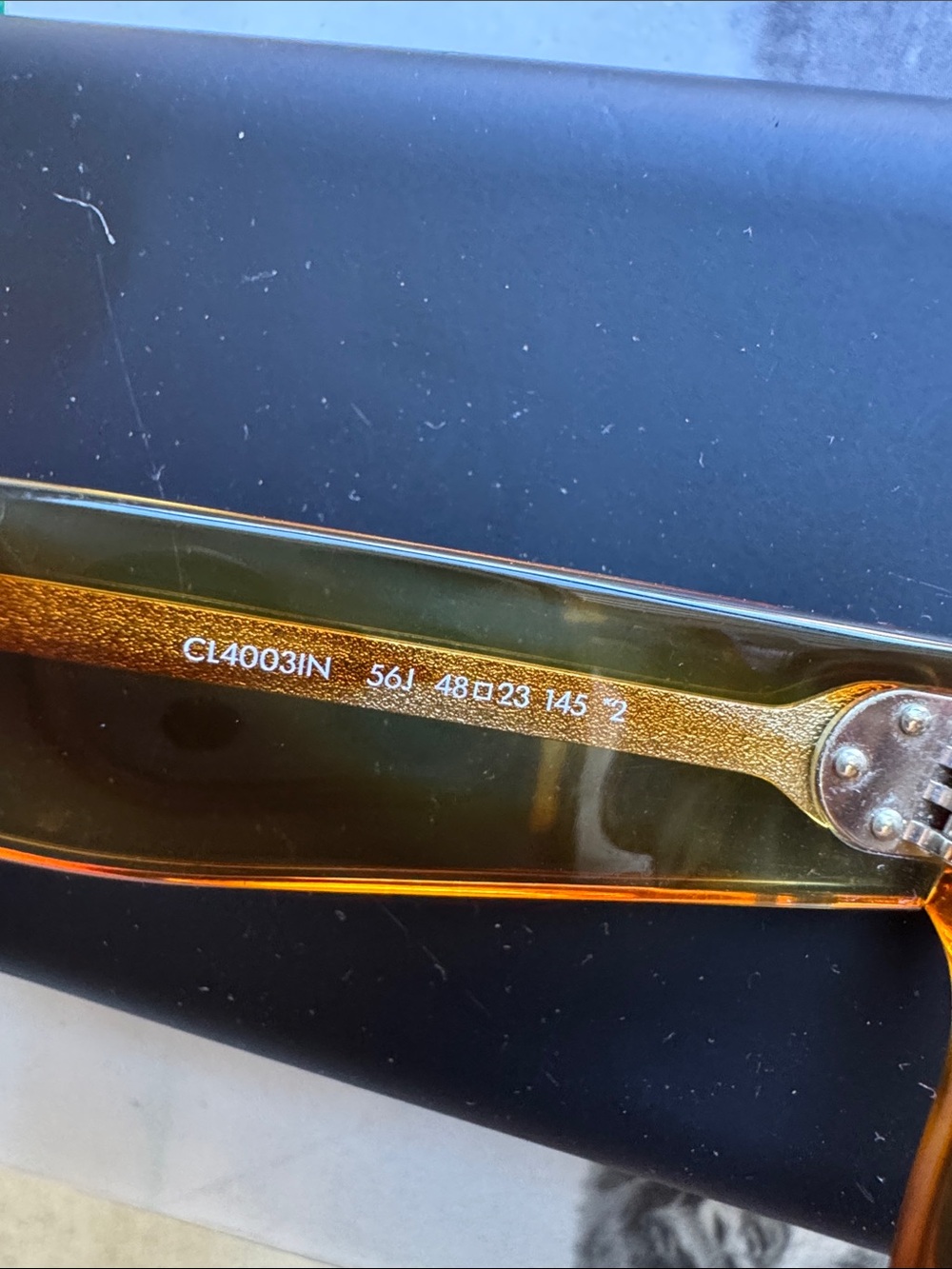 Celine Tortoiseshell Brown Cat-Eye Sunglasses - Picture 6 of 6